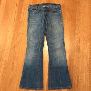 Citizens of Humanity flared denim.